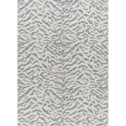 Blue Ravello Outdoor Rug, 5x7