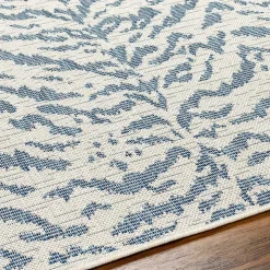 Blue Ravello Outdoor Rug, 5x7