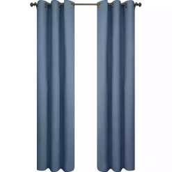 Blue Room Darkening Curtain Panel Set, 95 in.