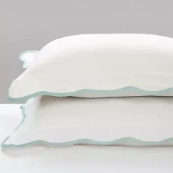 Blue Scalloped Edge 3-pc. King Comforter Set