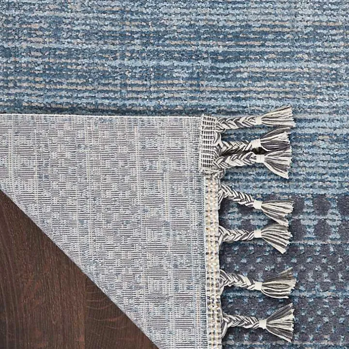 Blue Scandinavian Stripe Runner