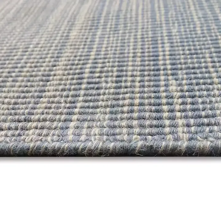 Blue Shading Outdoor Area Rug, 8x10