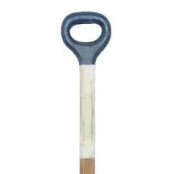 Blue Striped Wood Canoe Oar Wall Plaque