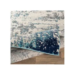 Blue Sutton Contemporary Area Rug, 6x9