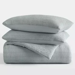Blue Waffle Ultra-Soft 3-pc. Queen Comforter Set