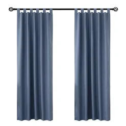 Blue Weathermate Blackout Curtain Panel, 63 in.