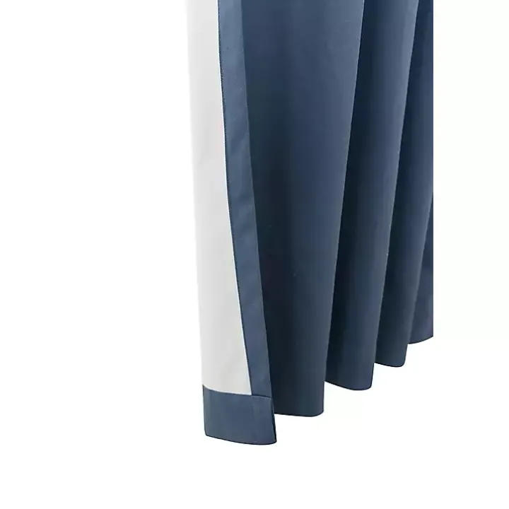 Blue Weathermate Blackout Curtain Pannel, 84 in.