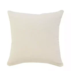 Blue Wispy Ways Tufted Stripes Cotton Pillow
