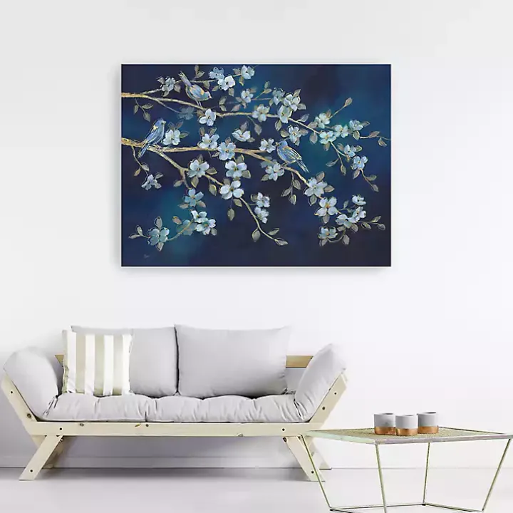 Bluebird Conference Giclee Canvas Print, 40x30 in.
