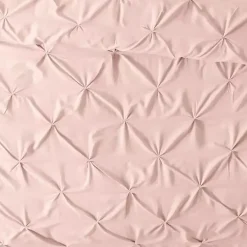 Blush Pinched 2-pc. Twin Duvet Cover Set
