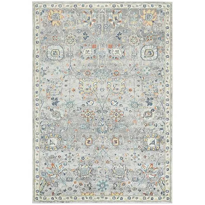 Bohemian Hialeah Gray Accent Rug, 2x3