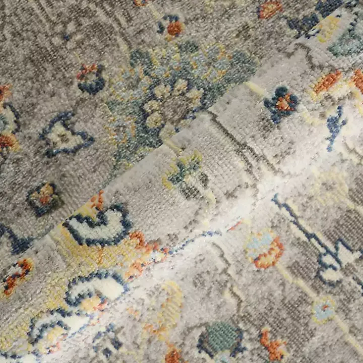 Bohemian Hialeah Gray Accent Rug, 2x3