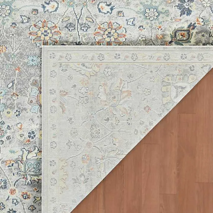 Bohemian Hialeah Gray Accent Rug, 2x3