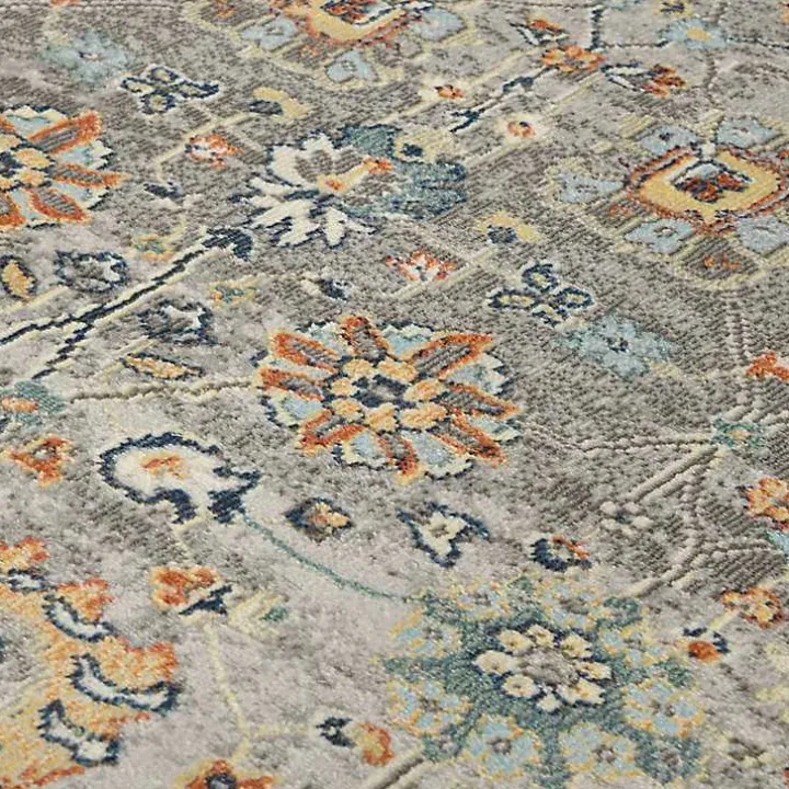 Bohemian Hialeah Gray Accent Rug, 2x3