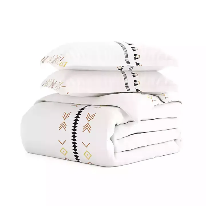 Bohemian Stripe 3-pc. King Duvet Cover Set