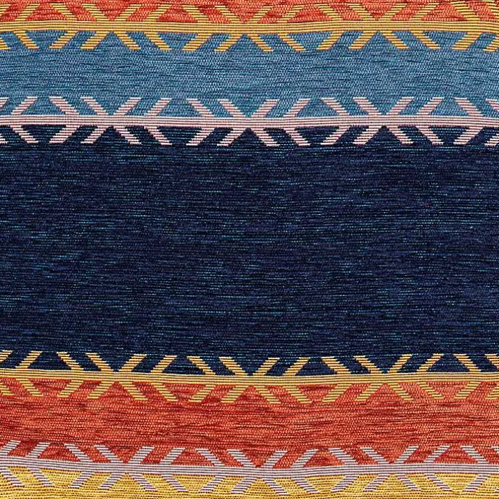 Boho Turkish Stripe Ultra-Soft Pouf