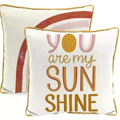 Boho You Are My Sunshine Outdoor Pillow