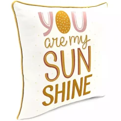 Boho You Are My Sunshine Outdoor Pillow