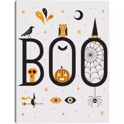 Boo Festive Fright Canvas Art Print