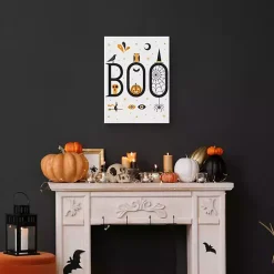 Boo Festive Fright Canvas Art Print