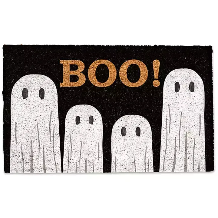 Boo! Ghost Crew Halloween Doormat