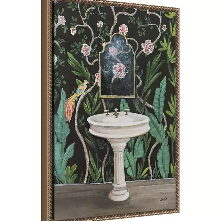 Botanical Bath I Canvas Art Print