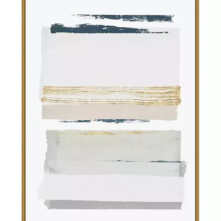 Boulevard II Framed Canvas Art Print