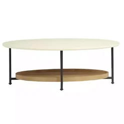 Bowie Wood and Metal Coffee Table