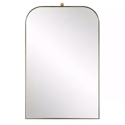Brass Cassidy Arch Wall Mirror
