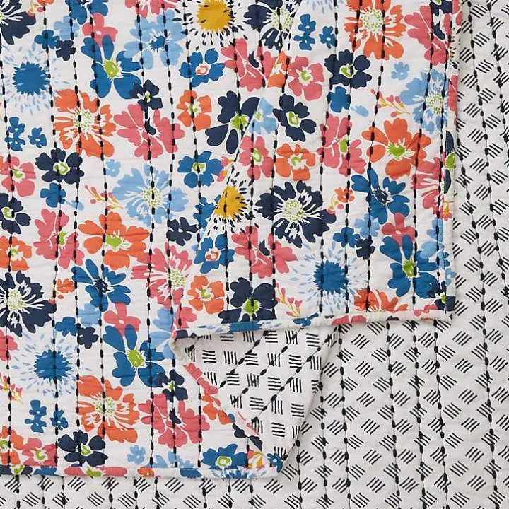 Bright Blossom 2-pc. Twin XL Quilt Set