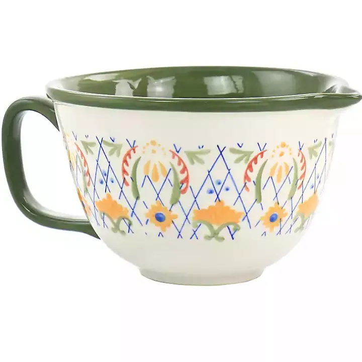 Bright Southwest Floral Batter Bowl