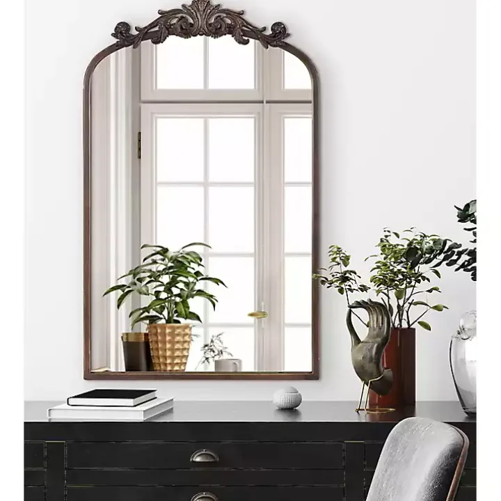 Bronze Arendahl Arched Mirror, 19x31 in.