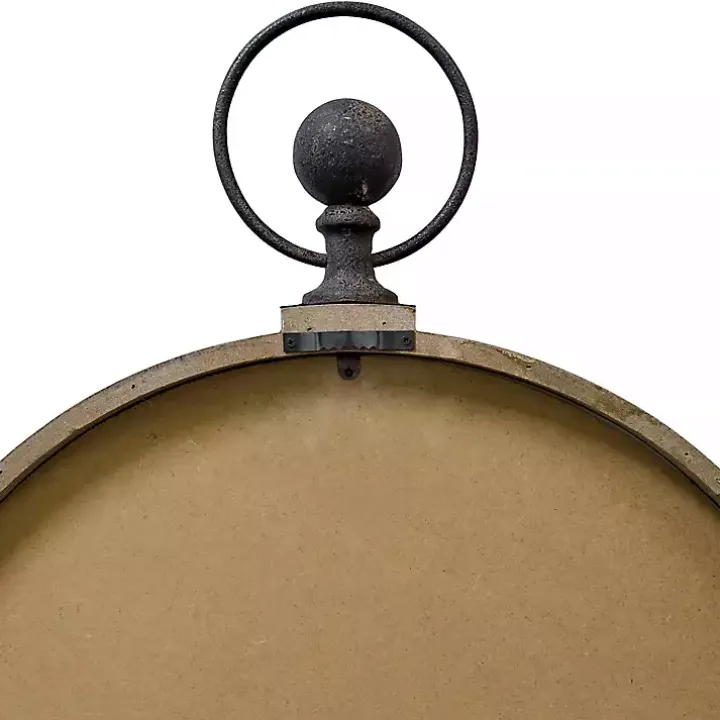 Bronze Kensington Station Pocket Wall Clock