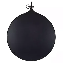Bronze Metal Antique Round Wall Mirror