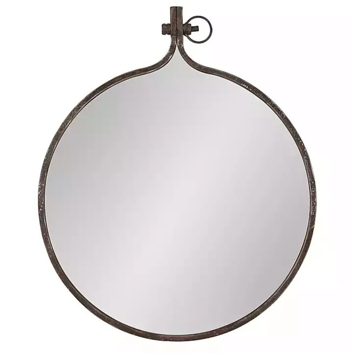 Bronze Metal Yitro Wall Mirror