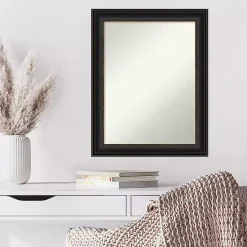 Bronze Trio Oil Rubbed Decorative Framed Mirror