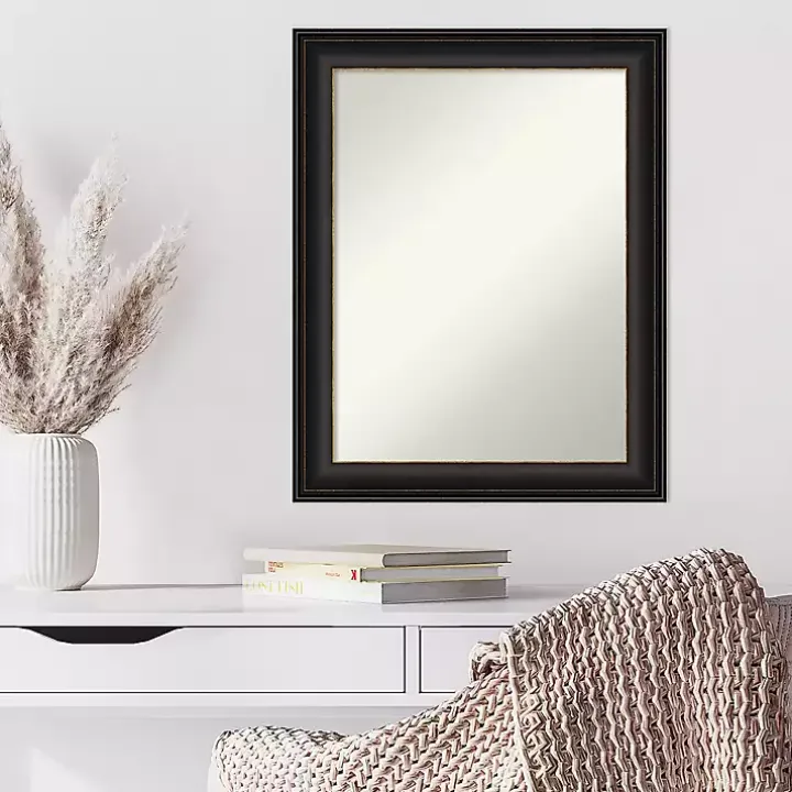 Bronze Trio Oil Rubbed Decorative Framed Mirror
