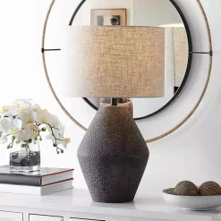 Brown Angled Gourd Ersta Table Lamp