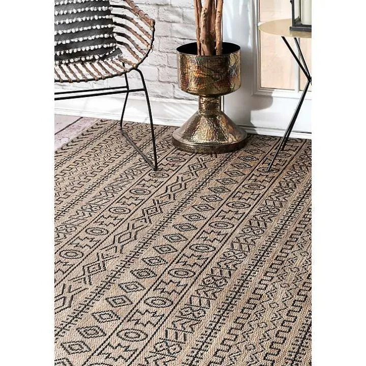 Brown Jamie Outdoor Area Rug, 6x9