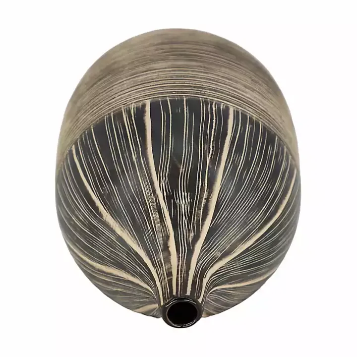 Brown Tribal Vase
