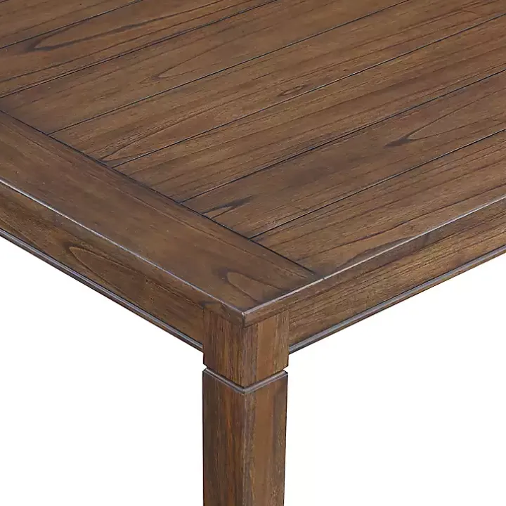 Brown Wood Counter Stool 5-pc. Dining Set