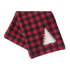 Buffalo Check Christmas Tree Throw