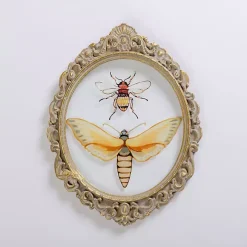 Bugs on Glass Framed Art Print