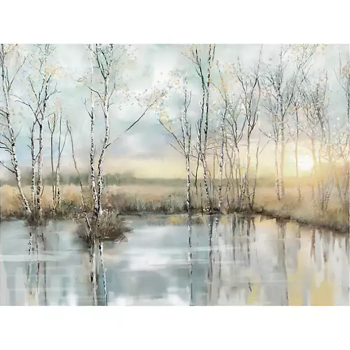 Calm Reflection Canvas Art Print
