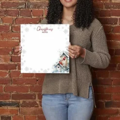 Cardinal Christmas Note Dry Erase Board, 12x12 in.
