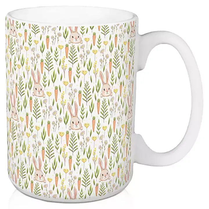 Carrot Patch Easter Mugs, Set of 2