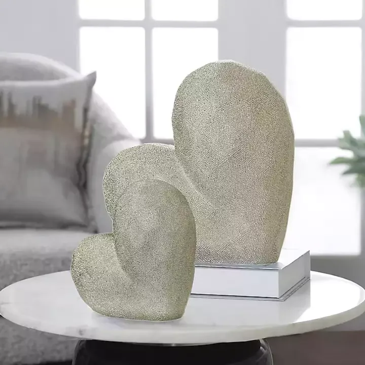 Champagne Heart Figurine