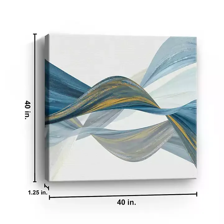 Changing Currents I Giclee Canvas Art Print