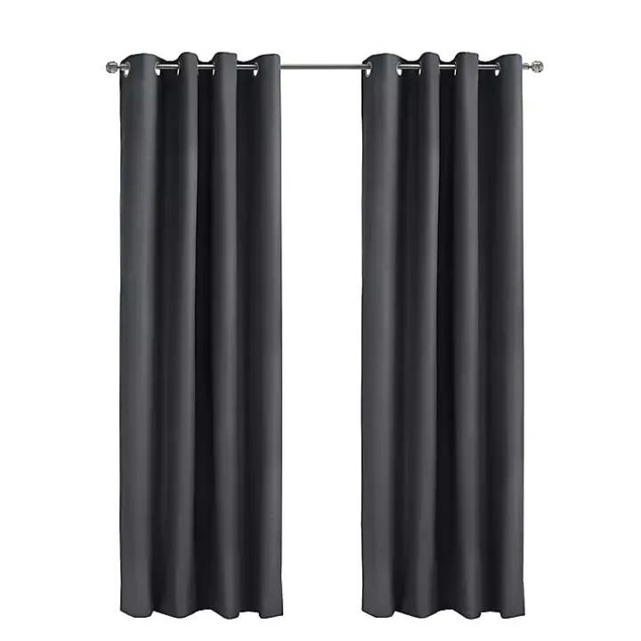 Charcoal Alpine Blackout Curtain Panel, 108 in.