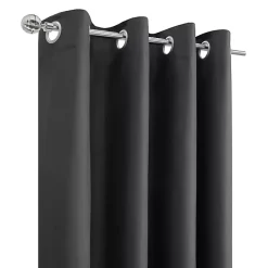 Charcoal Alpine Blackout Curtain Panel, 63 in.